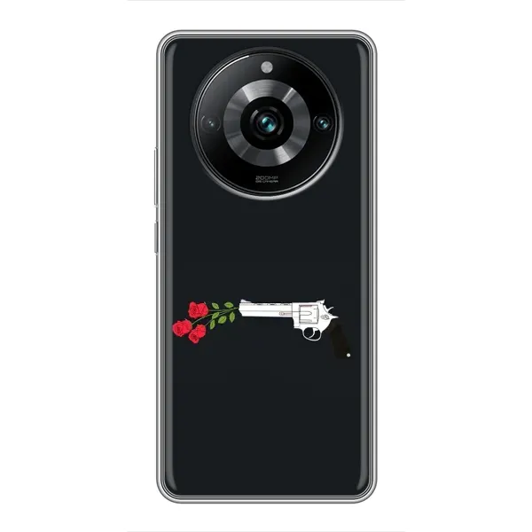 Чехол с принтом «Неожиданные цветы» для Realme 11 Pro Plus