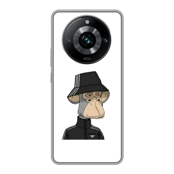 Чехол с принтом «обезьяна NFT Adidas» для Realme 11 Pro Plus