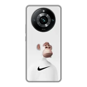 Чохли з Мавпами NFT для Realme 11 Pro Plus (AlphaPrint) (мавпа NFT Nike)