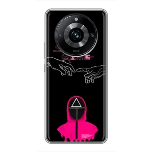 Чохол Гра в кальмара для Realme 11 Pro Plus (Мінімалізм Гра кальмара)
