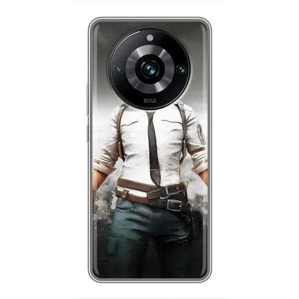 Чохол з принтом «Пабг мен» для Realme 11 Pro Plus