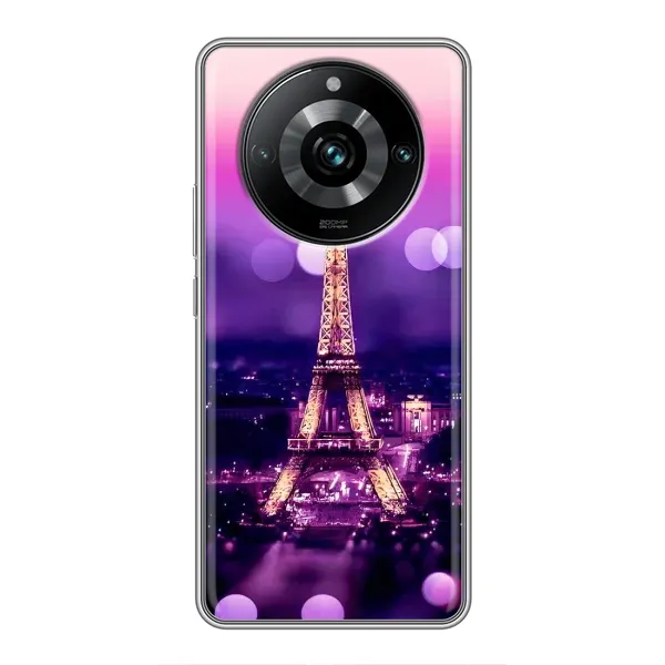 Чехол с принтом «Париж Башня» для Realme 11 Pro Plus
