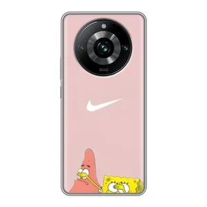 Чохол з принтом «Патрік і Губка» для Realme 11 Pro Plus