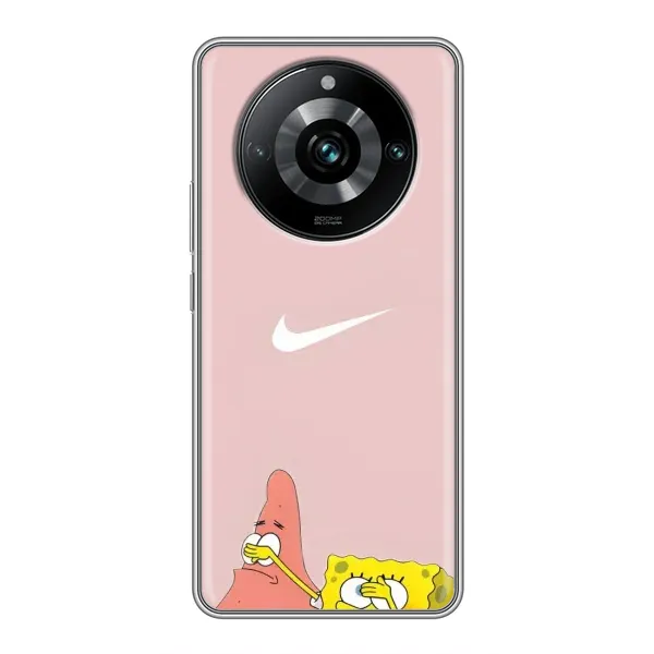 Чохол з принтом «Патрік і Губка» для Realme 11 Pro Plus