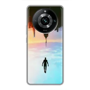 Чохол з людиною павуком для Realme 11 Pro Plus - (AlphaPrint) (Людина павук)