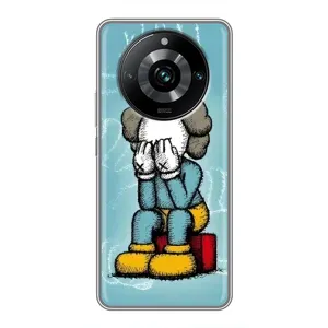 Чохли для Realme 11 Pro Plus - Bearbrick Louis Vuitton (PREMIUMPrint) (Плач Bearbrick)