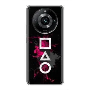 Чохол Гра в кальмара для Realme 11 Pro Plus (Символи Гра кальмара)
