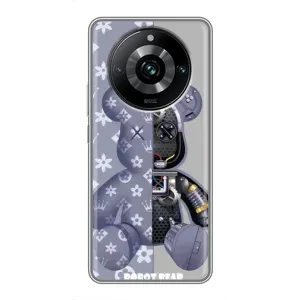 Крутые Чехлы Луи Виттон для Realme 11 Pro Plus (AlphaPrint) (Робот Мишка)