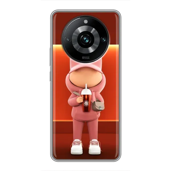 Чехол с принтом «С Кофе» для Realme 11 Pro Plus