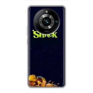 Чохол з мультфільмом Шрек на Realme 11 Pro Plus (Відпочиваючий Шрек)