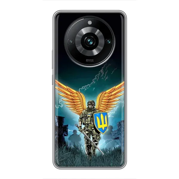 Чехол с принтом «Солдат ЗСУ» для Realme 11 Pro Plus
