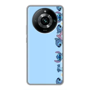 Чохол з принтом Стіч на Realme 11 Pro Plus (Стіч фон)