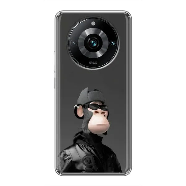 Чехол с принтом «стильная обезьяна NFT» для Realme 11 Pro Plus