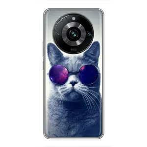 Чехол с принтом для Realme 11 Pro Plus (AlphaPrint) Модные коты