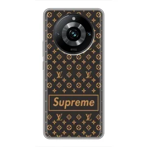 Чеохол для Realme 11 Pro Plus з картинкою Supreme (AlphaPrint) (Supreme LV)