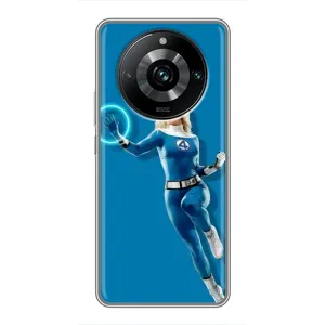 Чохол з принтом Фантастична четвірка для Realme 11 Pro Plus (Сью Сторм політ)