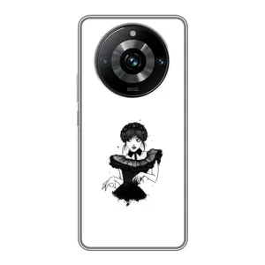 Чохли Венсдей на Realme 11 Pro Plus Уенсдей (AlphaPrint) (танець Венздей)