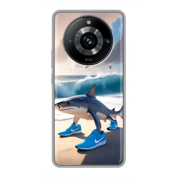 Чохол з принтом «Тралалело тралала» для Realme 11 Pro Plus Чохол з принтом «Тралалело тралала» для Realme 11 Pro Plus