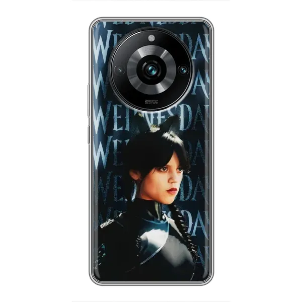 Чохол з принтом «Венздей кішка» для Realme 11 Pro Plus