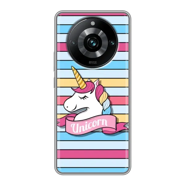 Чохол з принтом «Unicorn» для Realme 11 Pro Plus
