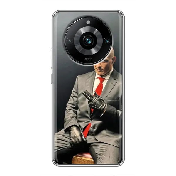 Чохол з принтом «Усик Hitman» для Realme 11 Pro Plus