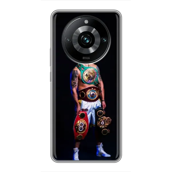 Чохол з принтом «Усик з поясами» для Realme 11 Pro Plus