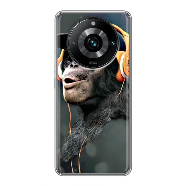Чехол с принтом «В наушниках» для Realme 11 Pro Plus