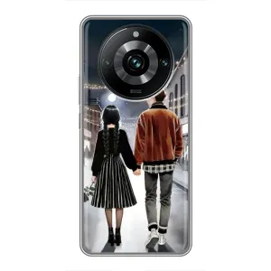 Чохол з дизайном Венздей 2 на Realme 11 Pro Plus (Венздей та Тайлер)