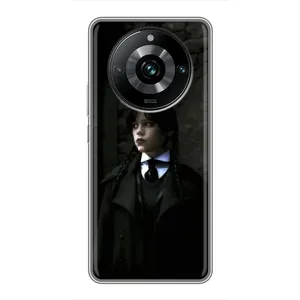 Чохол з дизайном Венздей 2 на Realme 11 Pro Plus (Темний стиль Венздей)