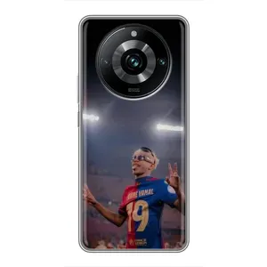 Чехол с футболистом Ламин Ямаль Realme 11 Pro Plus (Ямаль на стадионе)
