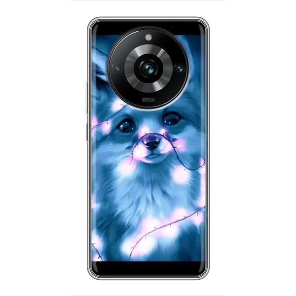 Чехол с принтом «Яркая лисичка» для Realme 11 Pro Plus