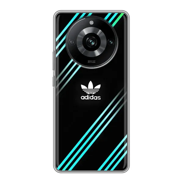 Чехол с принтом «Адидас с полосами» для Realme 11 Pro