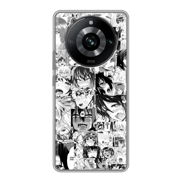Чехол с принтом «Ahegao manga» для Realme 11 Pro