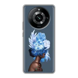 Чехлы (ART) Цветы на Realme 11 Pro (VPrint) (Квіти на голові)