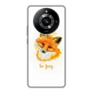 Чохли з картинкою Лисичка для Realme 11 Pro (VPrint) (Дівчинка Лиса)