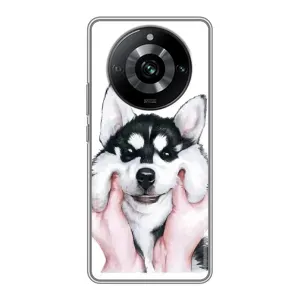 Чохли з собаками для Realme 11 Pro (VPrint) (Радісний Хаскі)