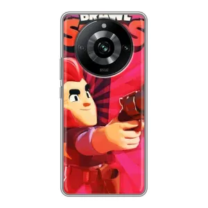 Чехол для Realme 11 Pro Бравл Старс (VPrint) (Дуелянт Кольт)
