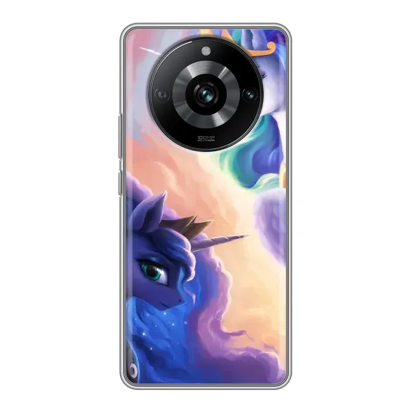 Чехол с принтом «Единорожки» для Realme 11 Pro