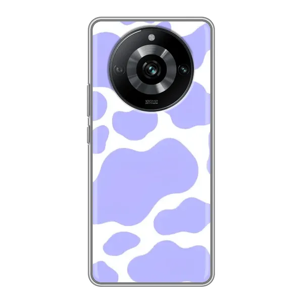 Чехол с принтом «Фиолетова Буренка» для Realme 11 Pro