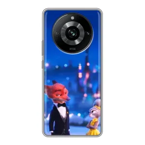 Чехол Зоотрополіс на Realme 11 Pro (Романтический вечер Зверополис)