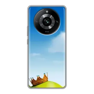 Чехол с мультфильмом Шрек на Realme 11 Pro (Голова Шрека)