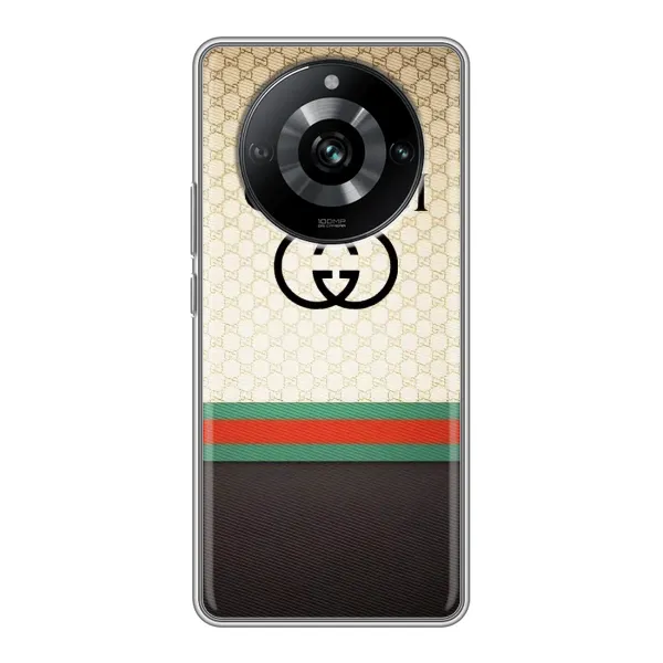 Чехол с принтом «GUCCI стиль» для Realme 11 Pro