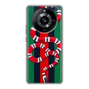 Чехлы ГУЧЧИ для Реалми 11 Про (AlphaPrint) (Gucci змия)