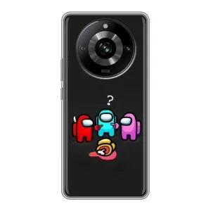 Чехол Амонг Ас для Realme 11 Pro (AlphaPrint)