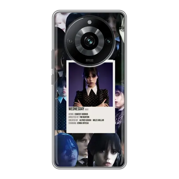 Чехол с принтом «коллаж Уэнздей» для Realme 11 Pro