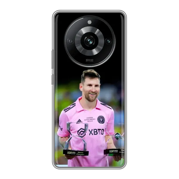 Чехол с принтом «Кубки Месси» для Realme 11 Pro