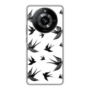 Чохол з пташками на Realme 11 Pro (VPrint) (Ластівки)