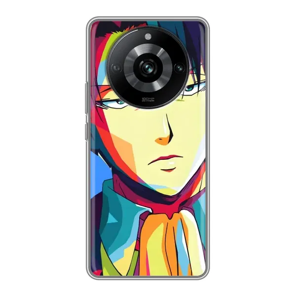 Чехол с принтом «Леви Аккерман» для Realme 11 Pro