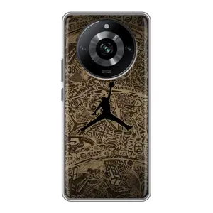 Чехлы для Realme 11 Pro - с картинкой JORDAN (AlphaPrint)