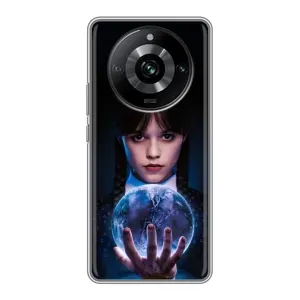 Чехол с дизайном Венздей 2 на Realme 11 Pro (Магическая сфера Уэнздей)